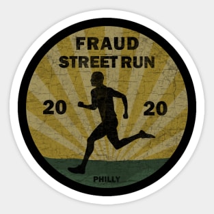 Fraud Street Run 2020 Sticker